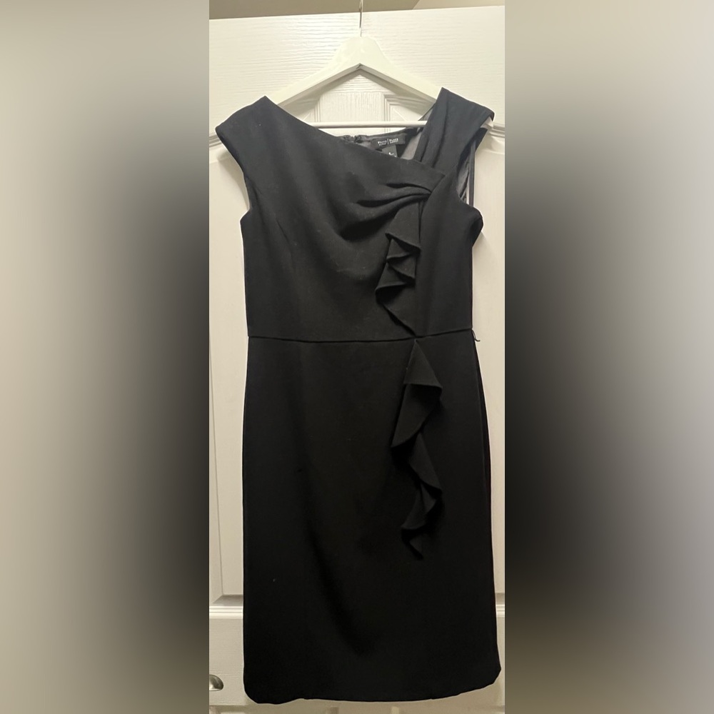 WHBM Black and glitter cocktail dress